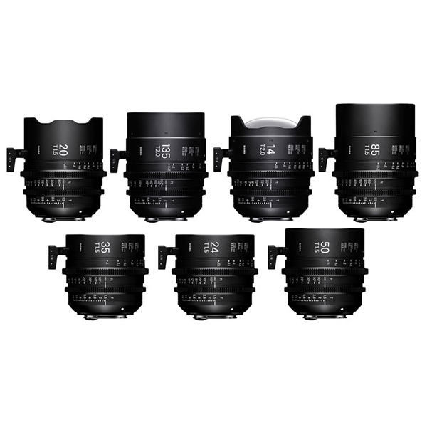 Sigma Cine Prime Lenses